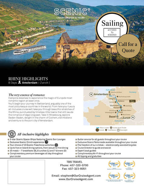 Scenic Cruises Rhine highlights, Amsterdam to Zurich page 1